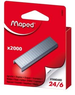 402026  324402 Heftestift MAPED 24/6 blister (2000) 